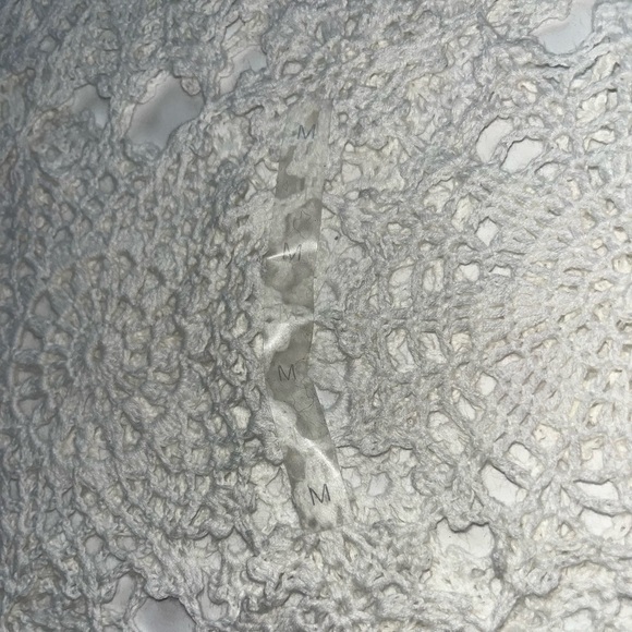 NWT Liz Claiborne Crotchet Doiley Sweater - Picture 5 of 5